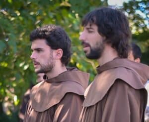 Profesión Solemne de los hermanos Juan Fagioli y Juan Pablo Bernaldo de Quirós