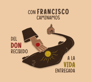VIII centenario del Tránsito del Hno. Francisco.  Presentamos el Lema y el Logo